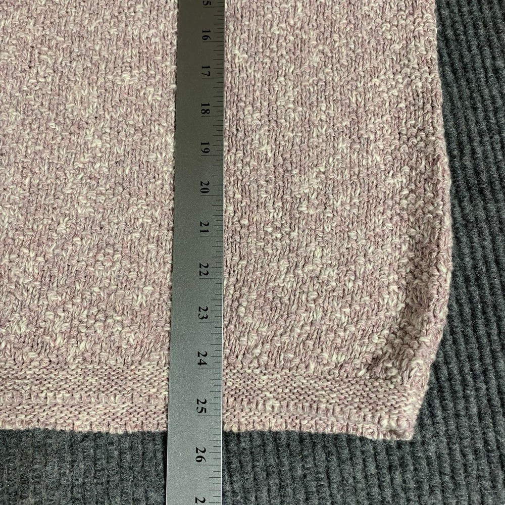 VTG Charlevoix the Beautiful Sweater Womens XL Pink Short Sleeve Textured New - Picture 12 of 12